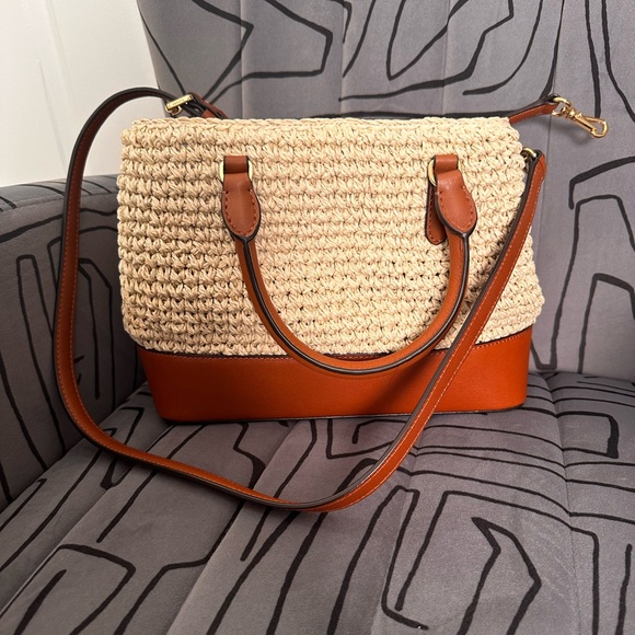 Gorgeous brand, new raffia, Ralph Lauren, straw vintage hand that - Picture 2 of 6